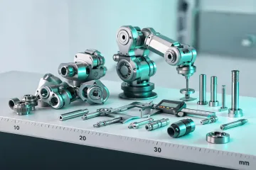 Robotics machined joints